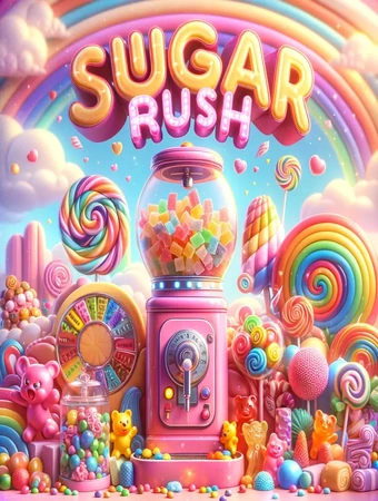 Sugar Rush - Zoetigheden wachten op jou bij Cookie Casino