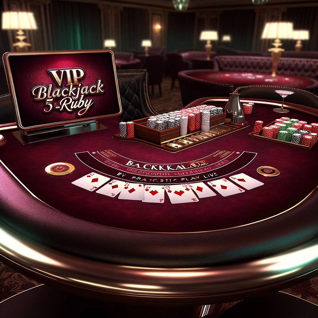 Onthulling van VIP Blackjack 5 – Ruby: De Elite Speelervaring door Pragmatic Play Live