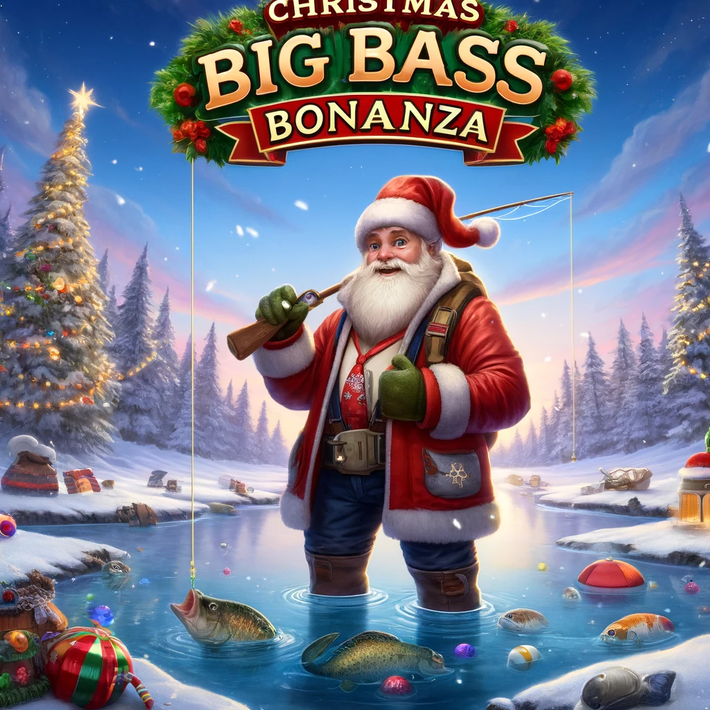 Ontdek de kerstvreugde van het vissen met Christmas Big Bass Bonanza bij Zumospin Casino, waar grote winsten onder de kerstboom liggen